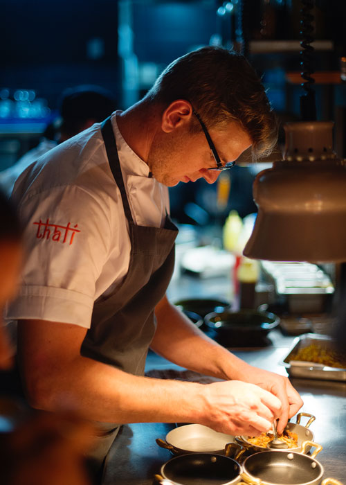 Chef John van Zyl of Thali Restaurant