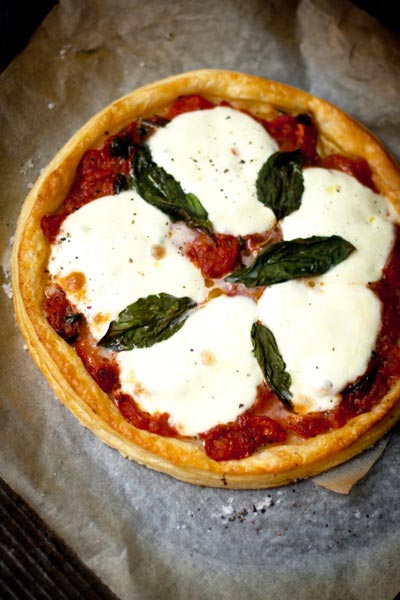 Best Cheese Recipes Caprese Galette