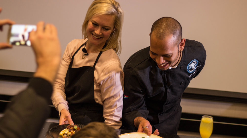 Sarah Graham at the Good Food & Wine Show Johannesburg