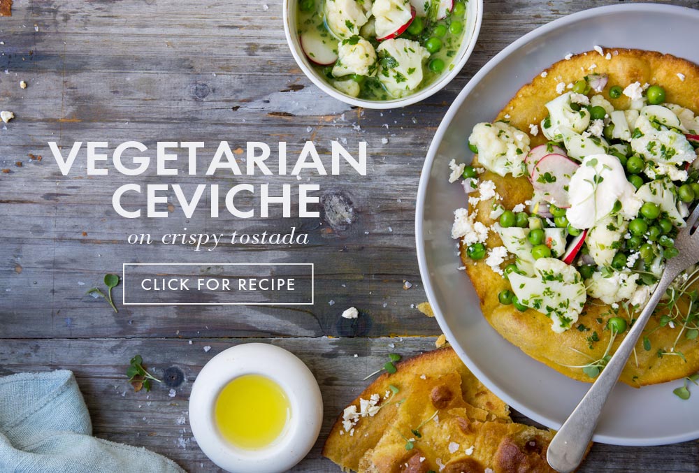 Avocado Oil Recipes - vegetarian ceviche