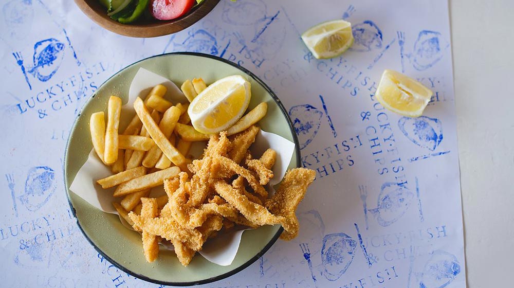 fish 'n chips in Cape Town