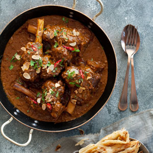 Rogan Josh Lamb Shank Curry