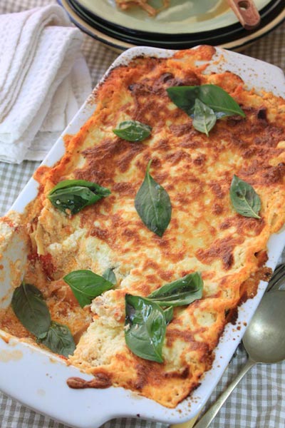 Pasta Recipe round up chicken lasagne