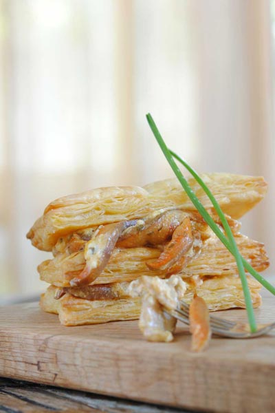 French-inspired food