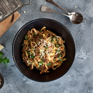 Slow cooked meat ragù