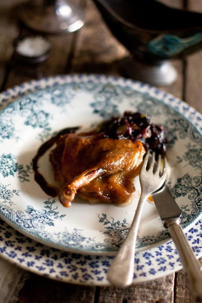 French-inspired food