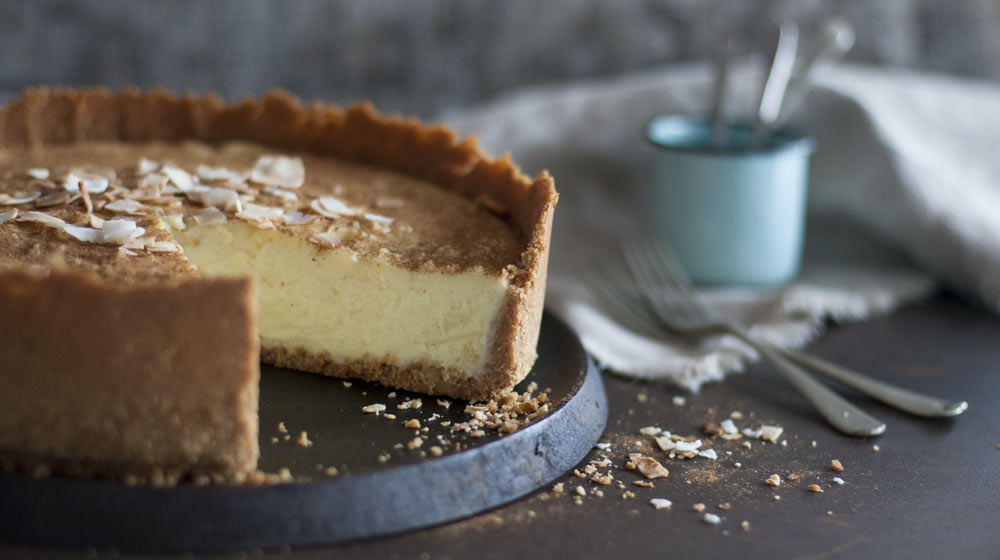 braai desserts - milk tart