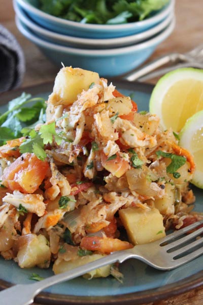 Traditional South African Food Smoorsnoek
