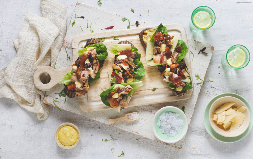 Farm to Table Cooking with Boschendal | Braaied Chicken Tartine