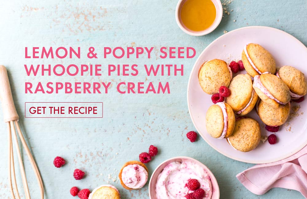 2017 Absa Top 10 Olive Oil Lemon & Poppy Seed Whoopie Pie With Raspberry Cream