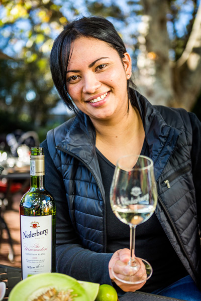 Chandré Petersen, Nederburg Assistant White Wine Maker