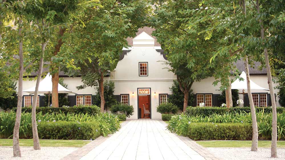Christmas lunch in Cape Town