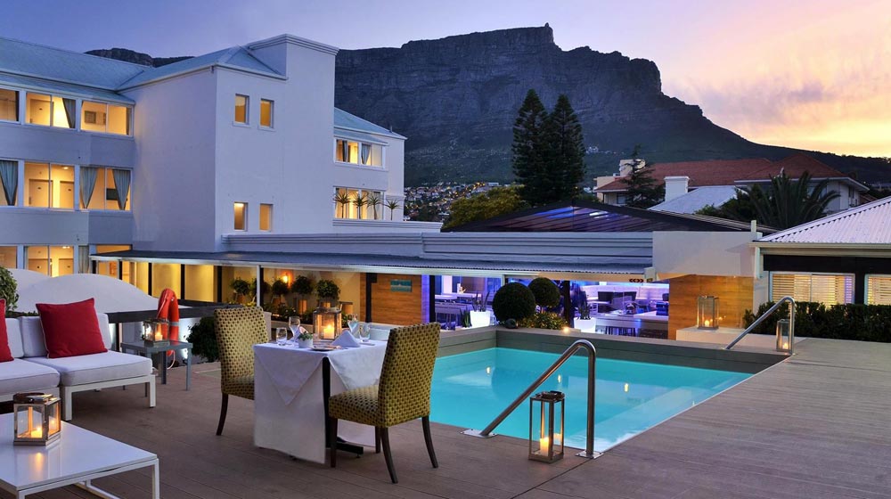 Christmas lunch in Cape Town