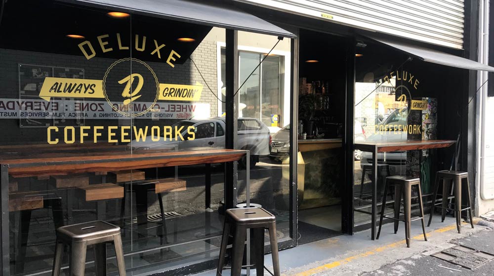 Kloof Street Restaurants Deluxe Coffeeworks on Kloof
