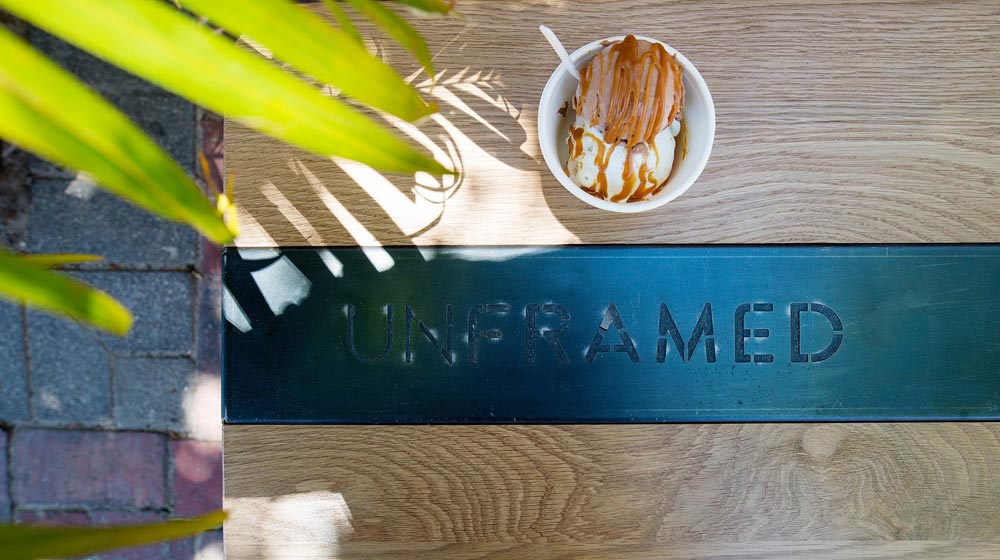 Unframed ice cream on Kloof