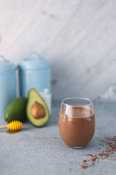 avocado chocolate drink