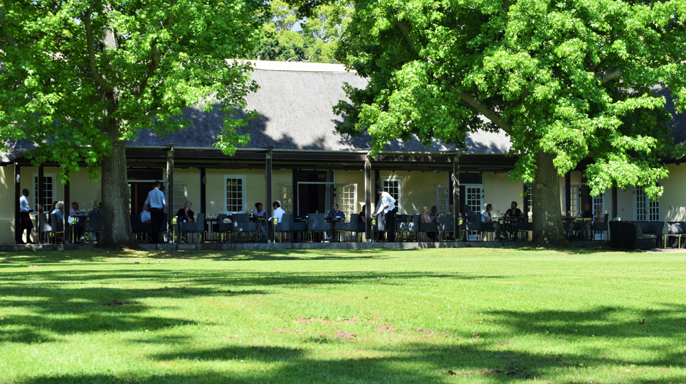 Winelands restaurants Sunday lunch - Vergelegen