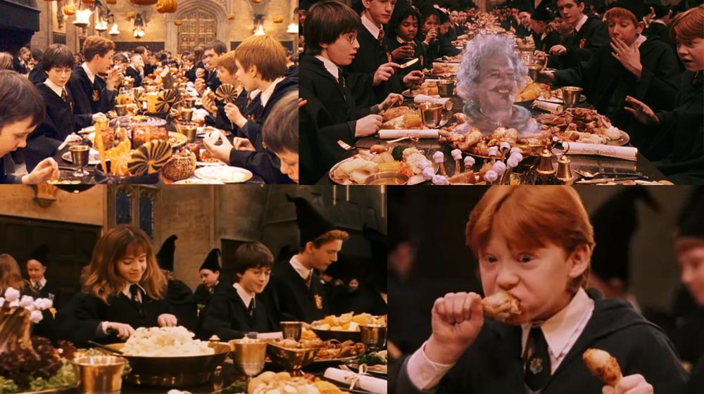best food scenes | Harry Potter