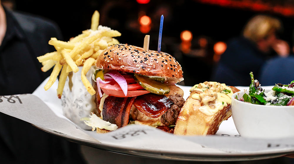 winter restaurant specials Burger and Lobster