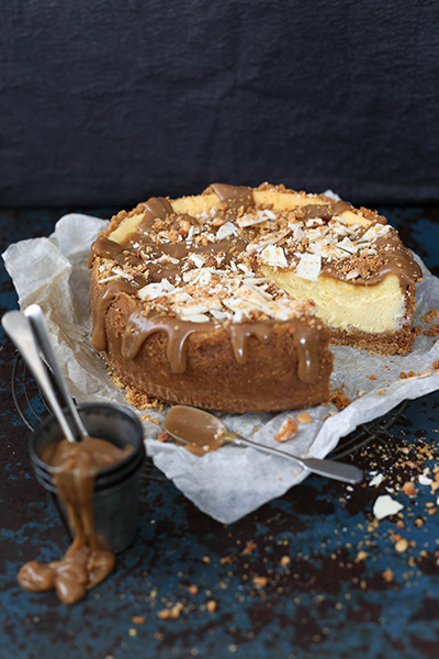 butterscotch cheesecake