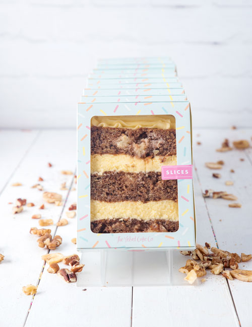 The Velvet Cake Co. Slices hummingbird