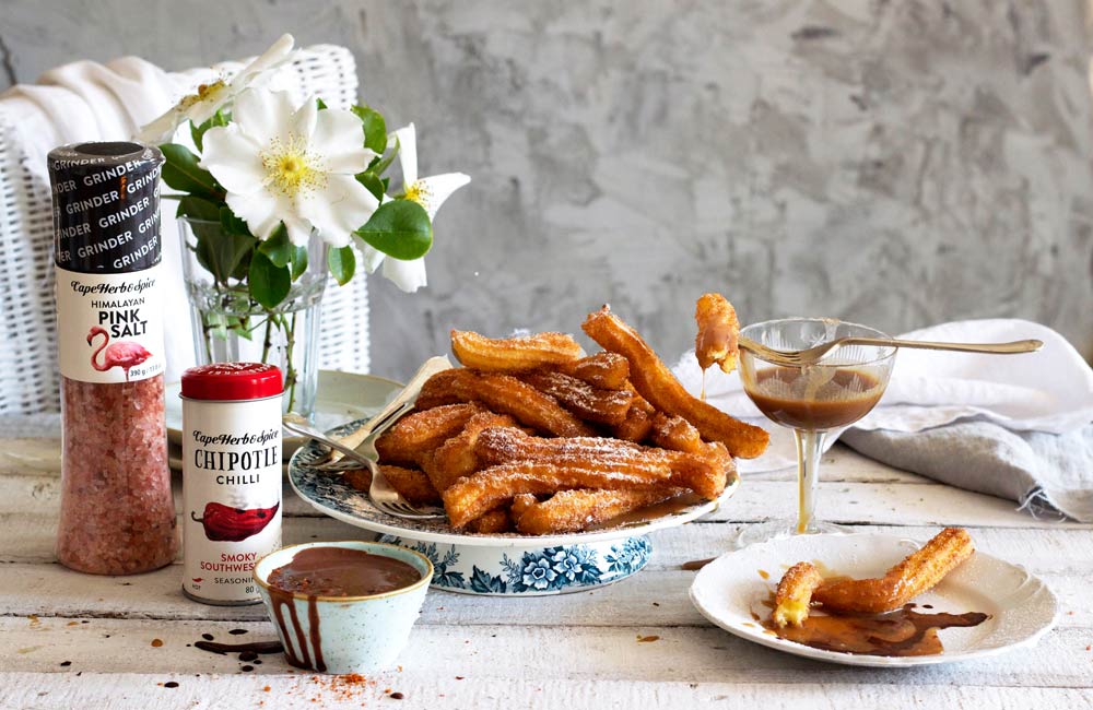 Dinner party winners churros