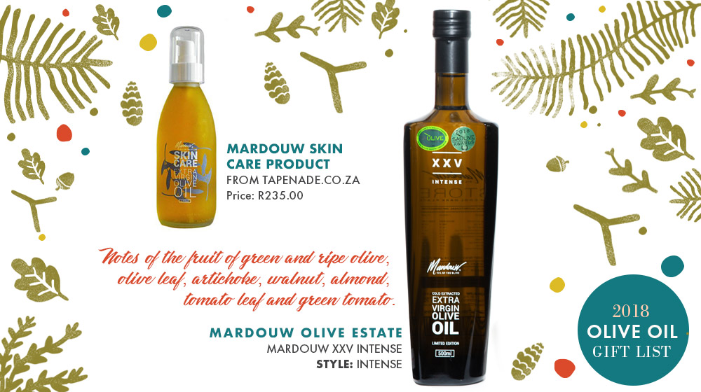 Olive Oil Gift List