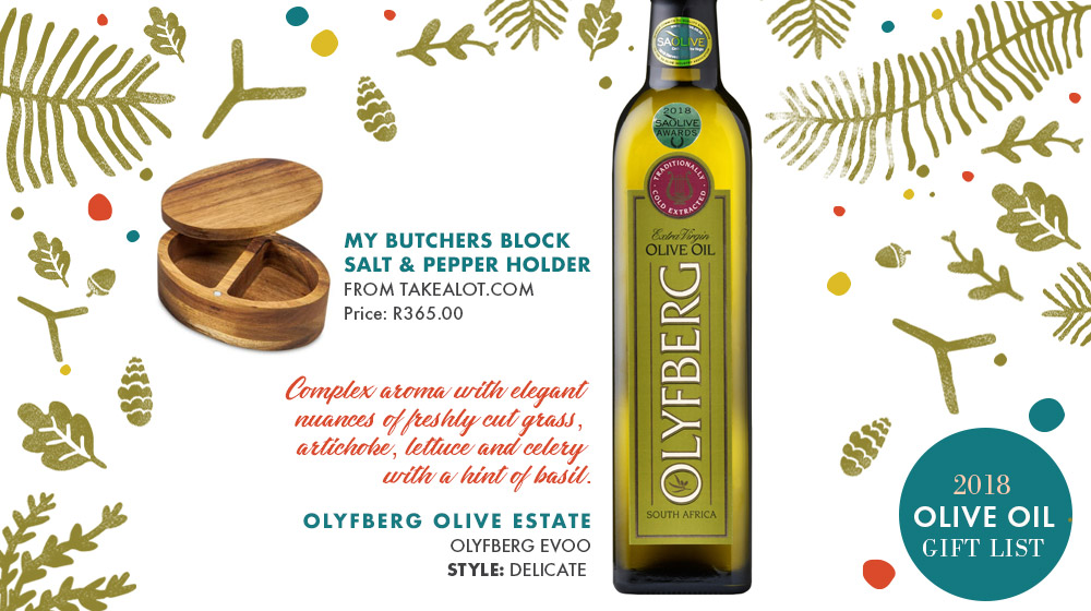 Olive Oil Gift List