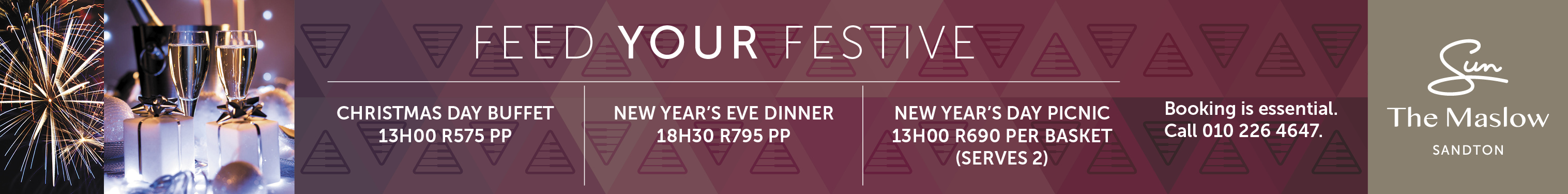 festive season at the maslow