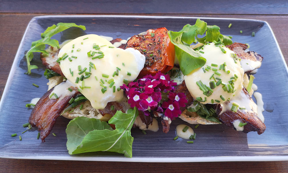 eggs benedict in Cape Town