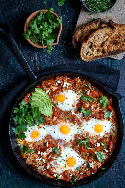 recipes to cook for dad Shakshuka