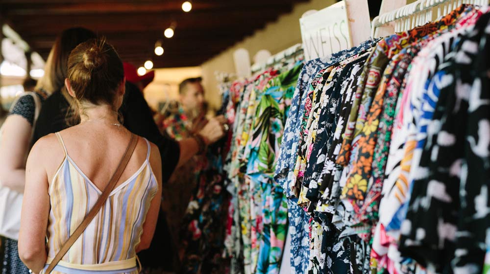 Gabriëlskloof Market clothes stall