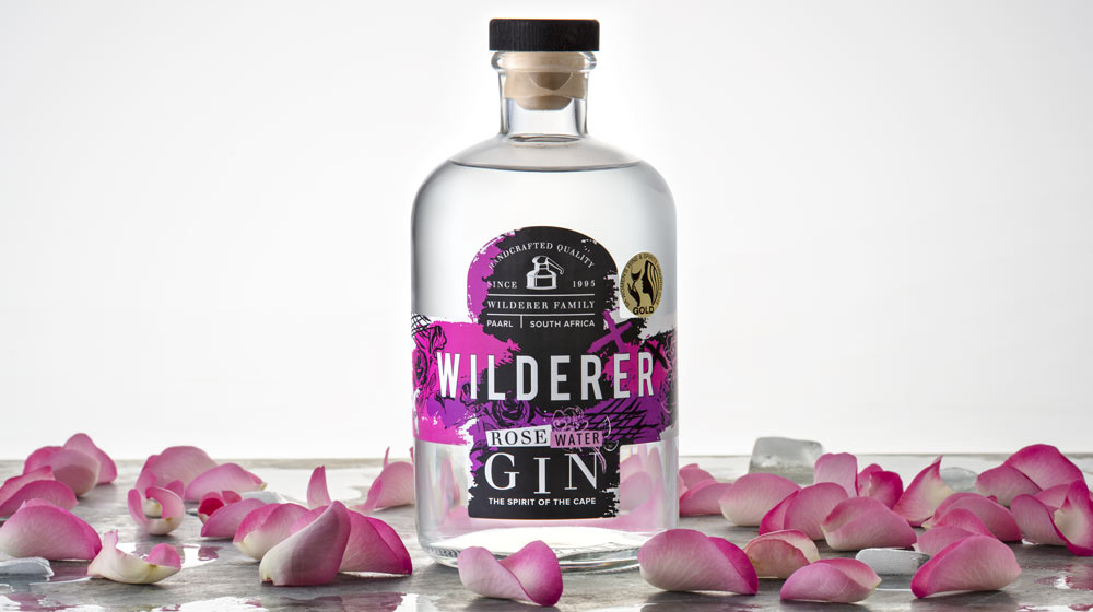 Wilderer Rose Water Gin rose petals