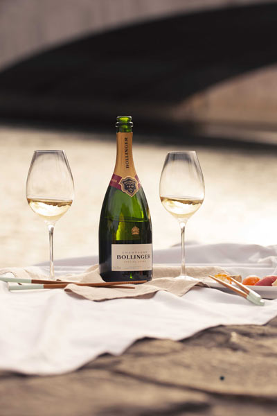 Bollinger Special Cuvée NV paired with sushi