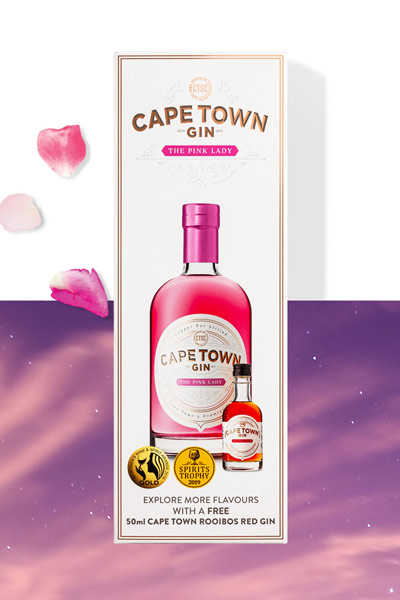 Cape Town Gin Pink Lady