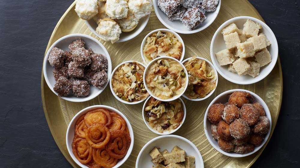 typical south african dessert platter