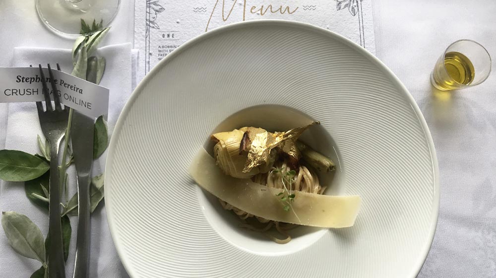 Pasta Plate 1 of the Swartland EVOO Long Table Event