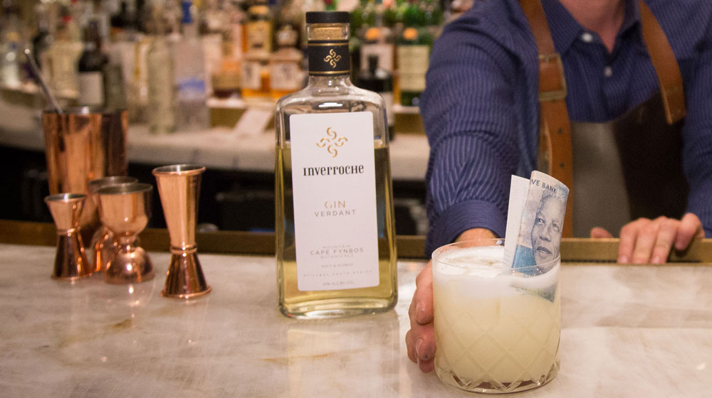 Inverroche Gin cocktail SA