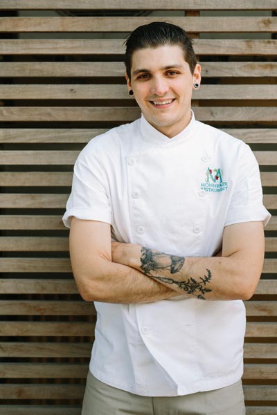 chef calvin metior Monneaux