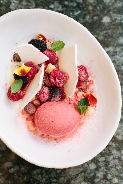dessert at Monneaux