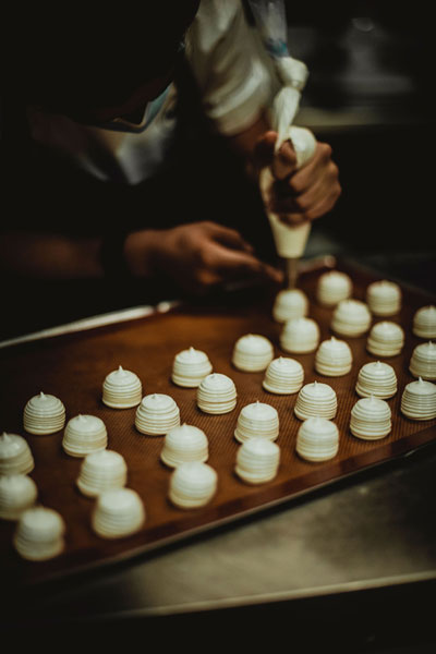 Dining at Foxcroft petit FOurs
