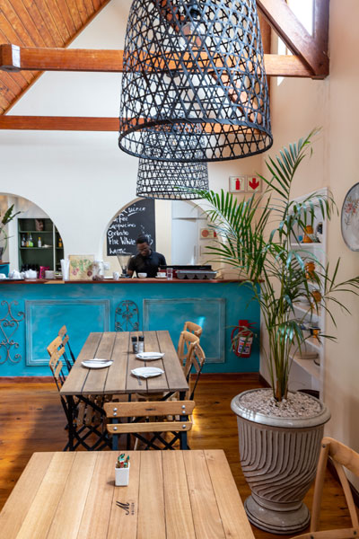 Quince Restaurant interior