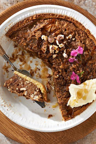 Healthier Maple Pecan Pie Healthier Maple Pecan Pie