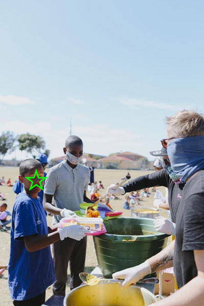 Volunteers assist Rotary Club of Newlands