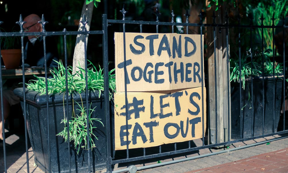 Peaceful protests in Cape Town