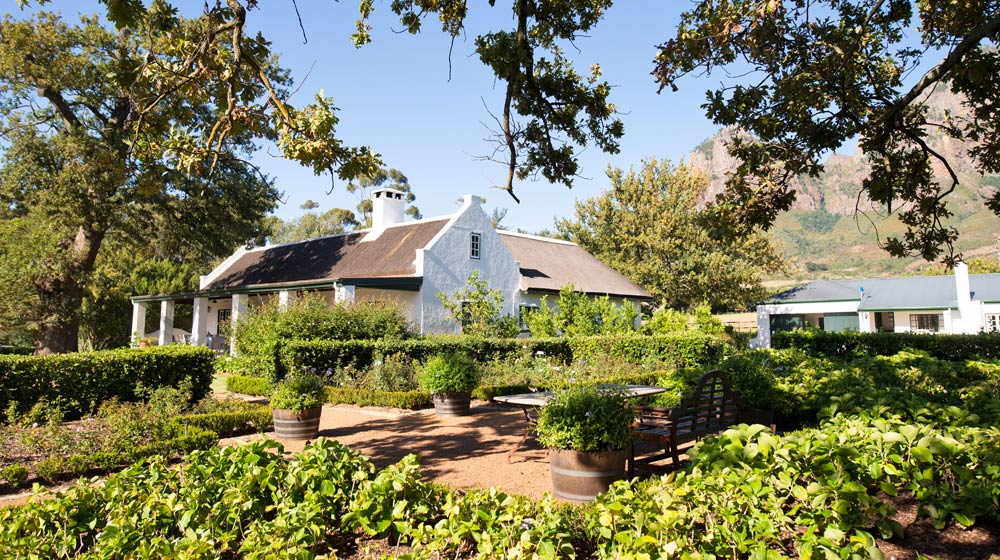 Outside View 1685 Cottage Boschendal