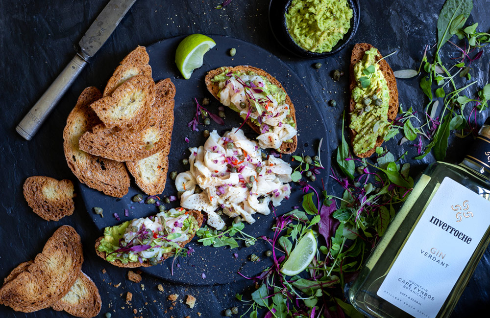 Summer Entertaining with Inverroche Angelfish Ceviche