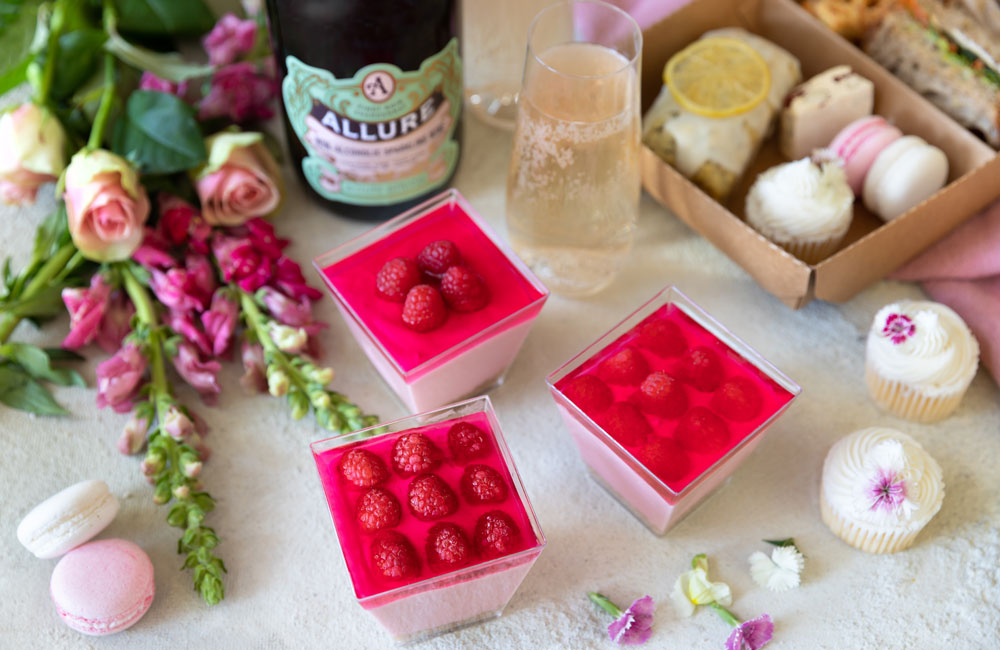 Raspberry Cheesecake Mousse Verrines