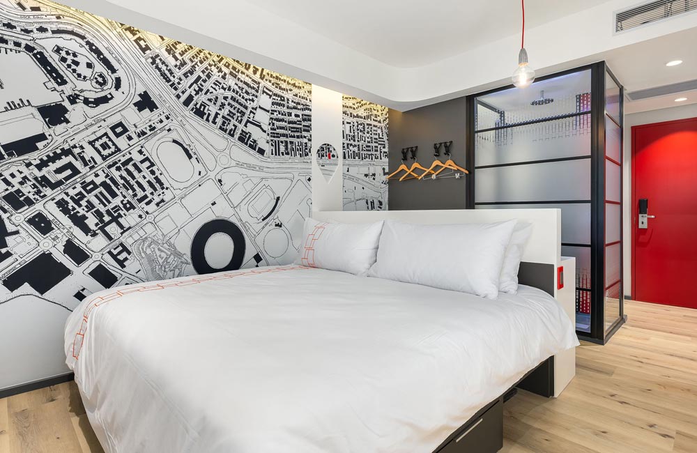 inside room at Vib® Hotel