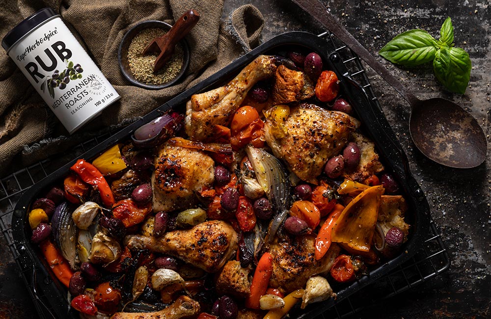 Mediterranean Tray Bake 